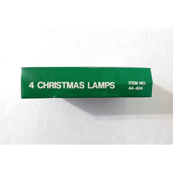 Vintage Christmas Lamps Set Of 12 Bulbs C9.25 120 Volts Pre-Tested Outdoor Use - Picture 3 of 4